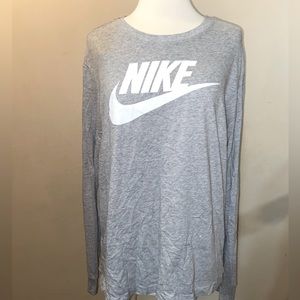 Nike gray long sleeve